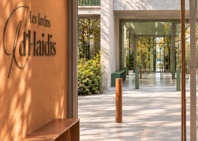 Entrée des Jardins d’Haïdïs à Onet-le-Château